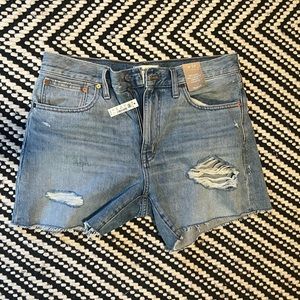 Madewell Relaxed Fit Demin Shorts (Steenwick Wash)